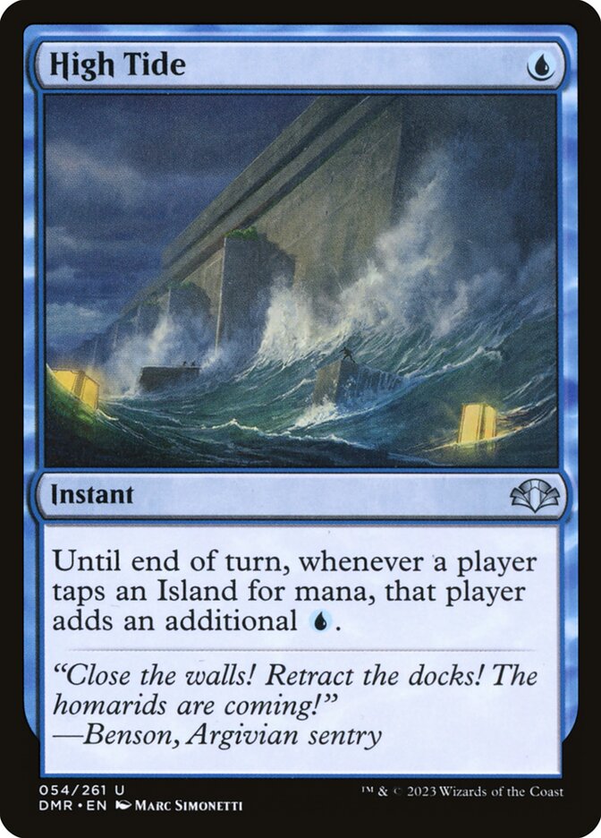 High Tide 54/261 (Dominaria Remastered) 