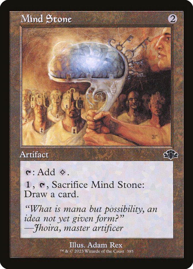 Mind Stone 385/261 (Dominaria Remastered)  - Retro Foil