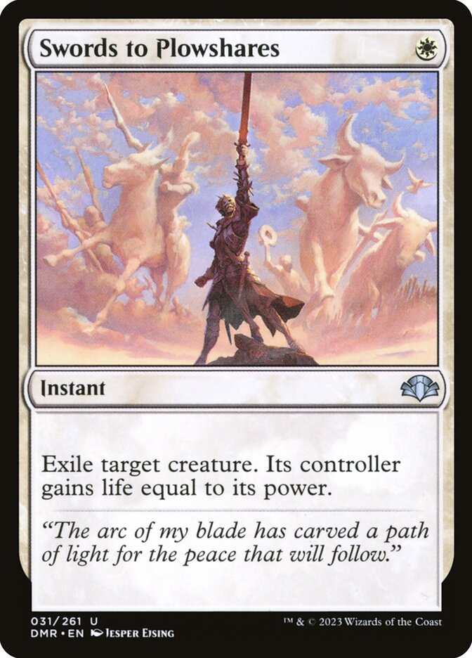 Swords to Plowshares 31 (Dominaria Remastered) 