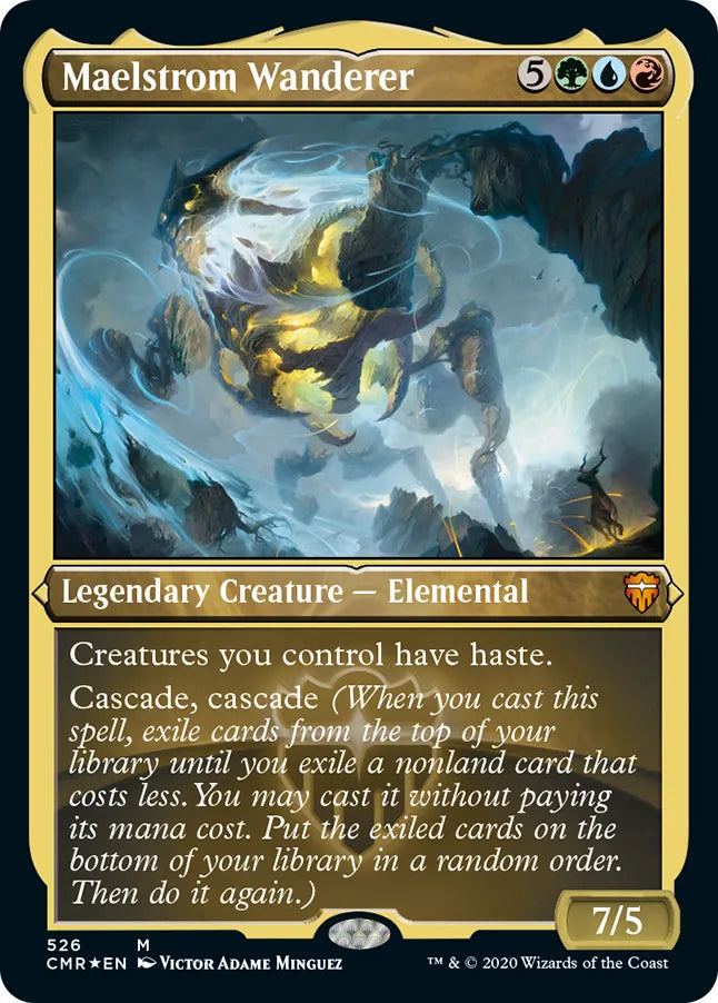 Maelstrom Wanderer 526 (Commander Legends)  - Etched Foil
