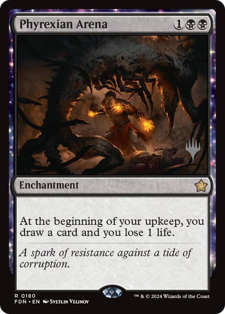 Phyrexian Arena 180 (Promo Pack: Secrets of Strixhaven) 