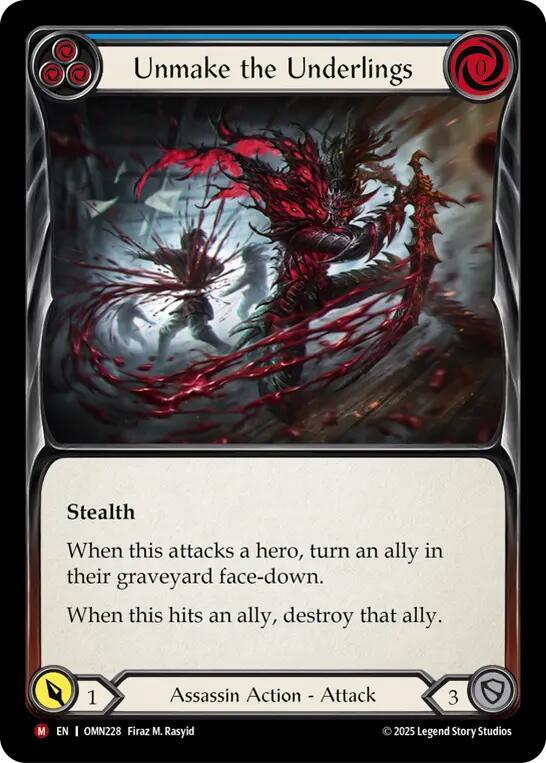 Unmake the Underlings OMN228 (Omens of the Third Age) 