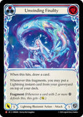 Unwinding Finality OMN004 (Omens of the Third Age) 