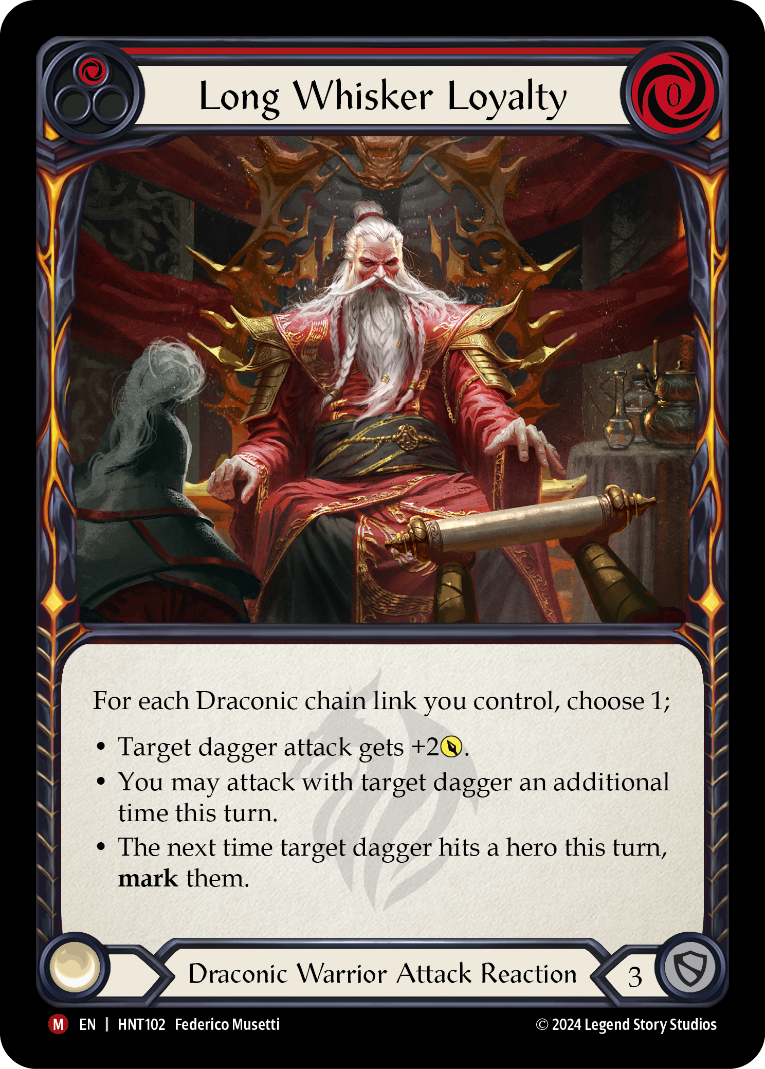 Long Whisker Loyalty HNT102 (The Hunted) 