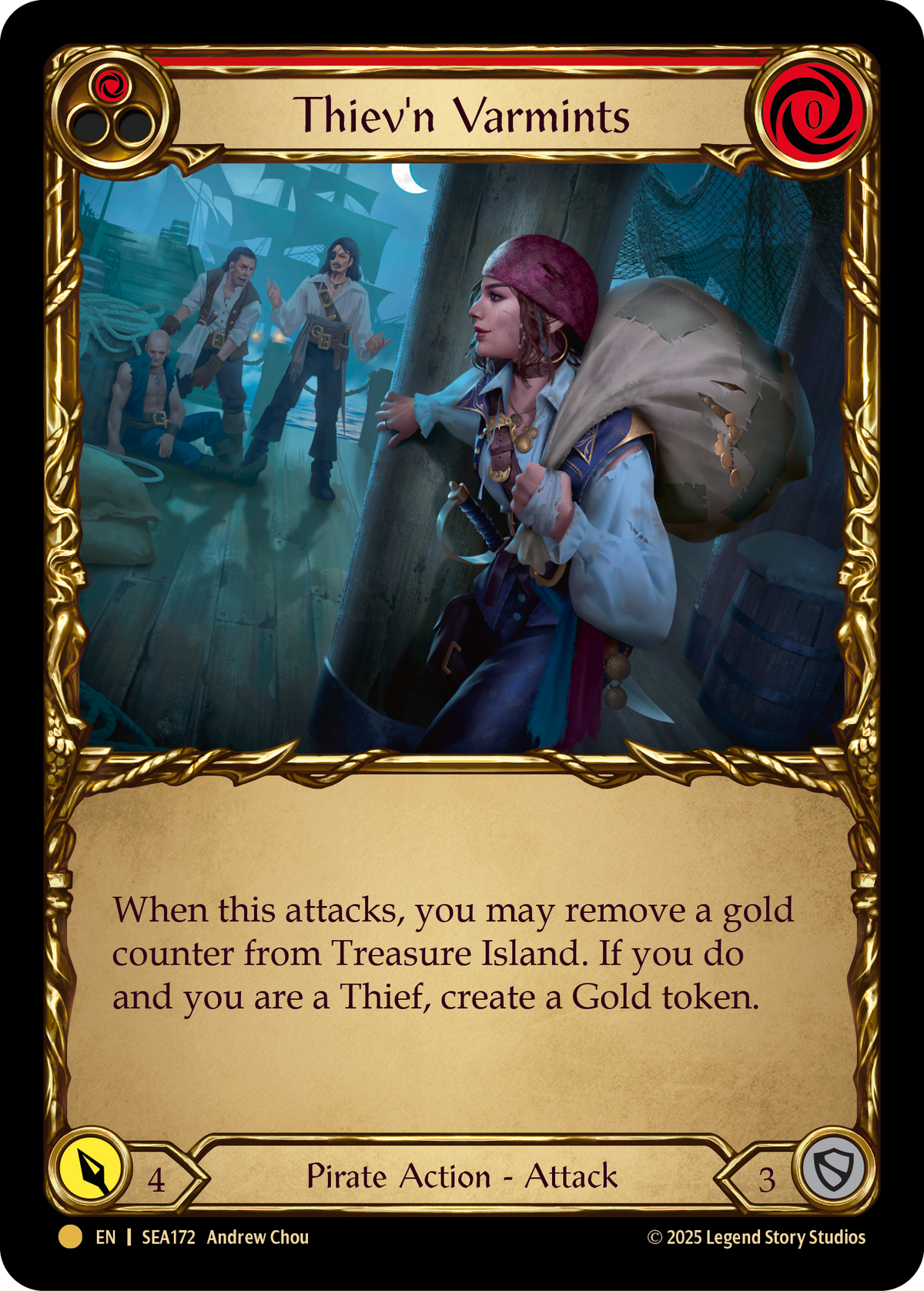 Thiev'n Varmints SEA172 (High Seas)  - Cold Foil