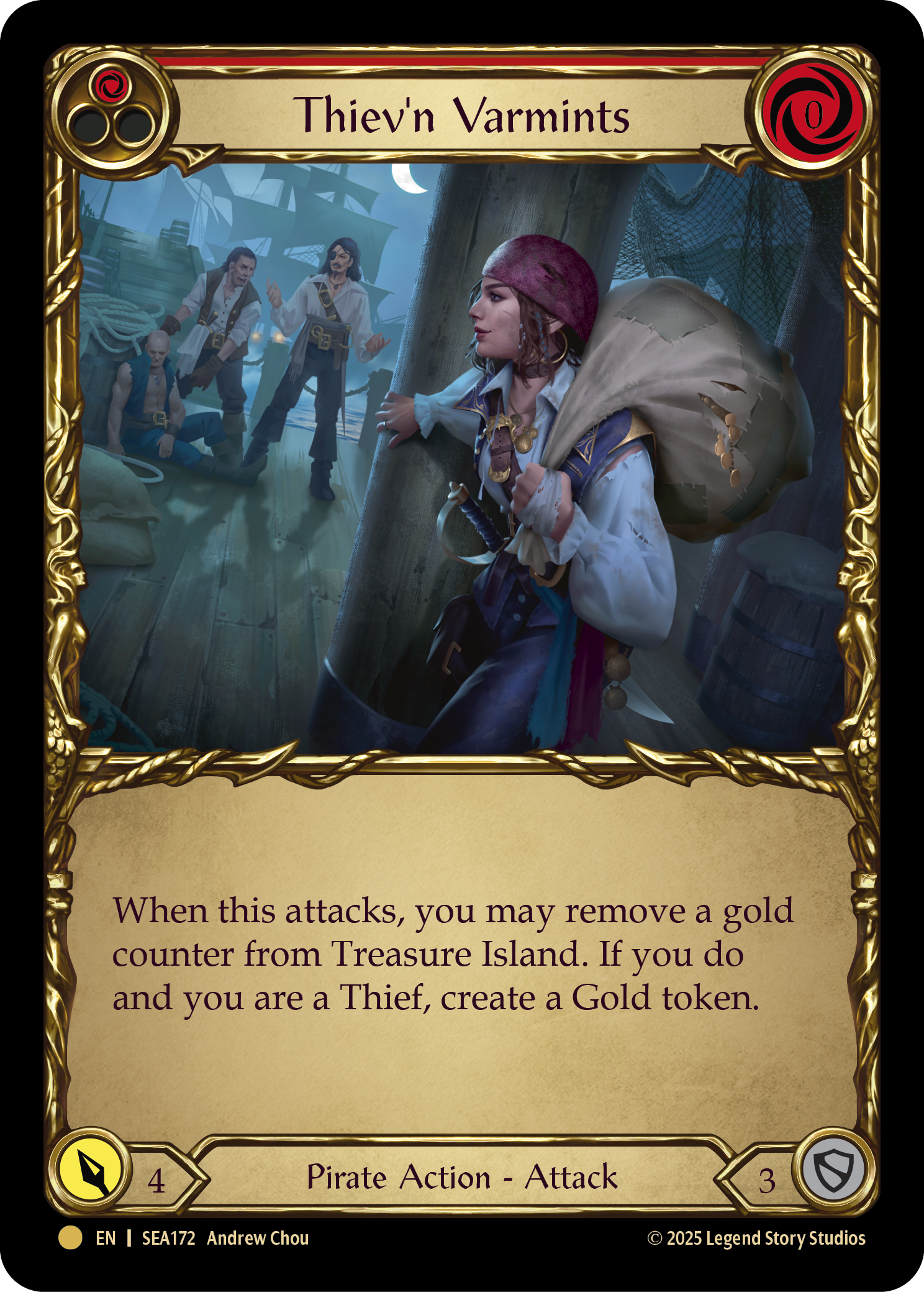 Thiev'n Varmints SEA172 (High Seas)  - Cold Foil