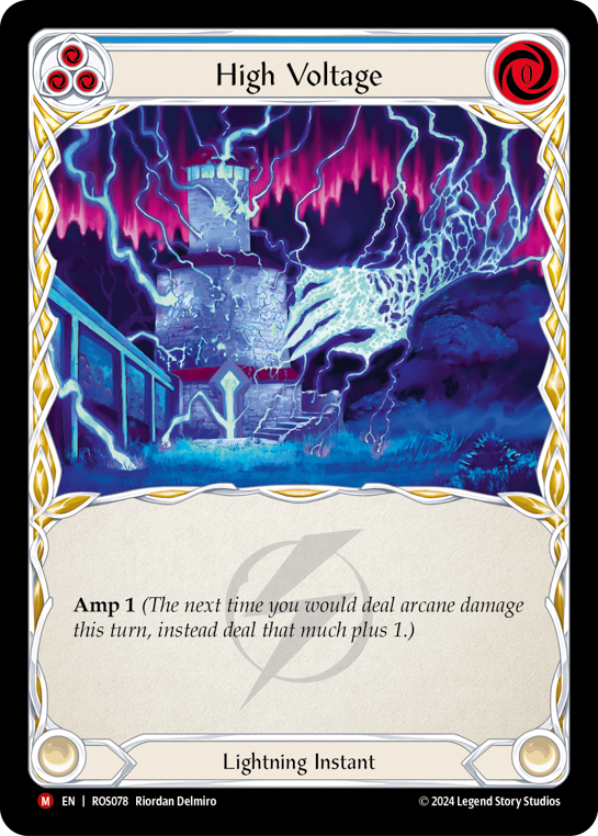 High Voltage ROS078 (Rosetta)  - Rainbow Foil
