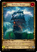 Battalion Barque (Red) SEA152 (High Seas)  - Cold Foil