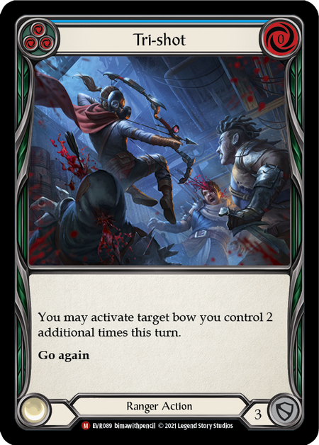 Tri-shot EVR089 (Everfest)  - 1st Edition Rainbow Foil