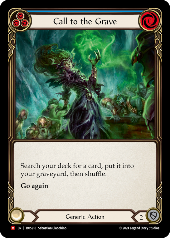Call to the Grave ROS218 (Rosetta)  - Rainbow Foil