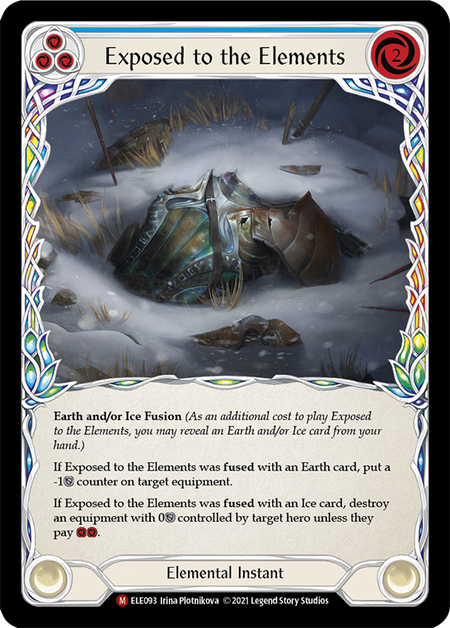 Exposed to the Elements ELE093 (Tales of Aria)  - 1st Edition Rainbow Foil
