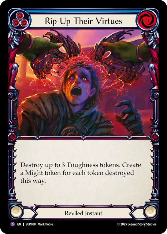 Rip Up Their Virtues SUP088 (Super Slam)  - Rainbow Foil
