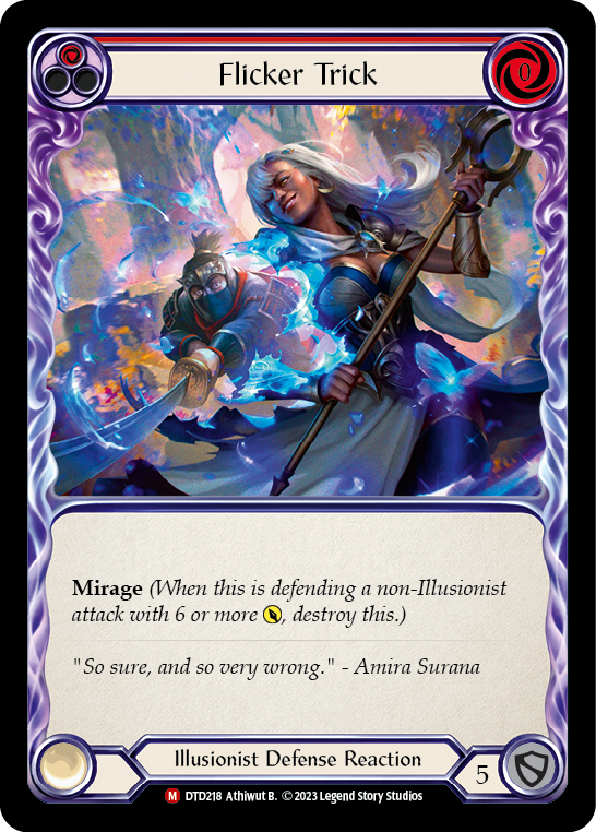 Flicker Trick DTD218 (Dusk till Dawn)  - Rainbow Foil