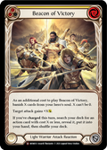 Beacon of Victory MON033 (Monarch)  - Unlimited Edition Rainbow Foil