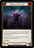 Burdens of the Past OUT187 (Outsiders)  - Rainbow Foil