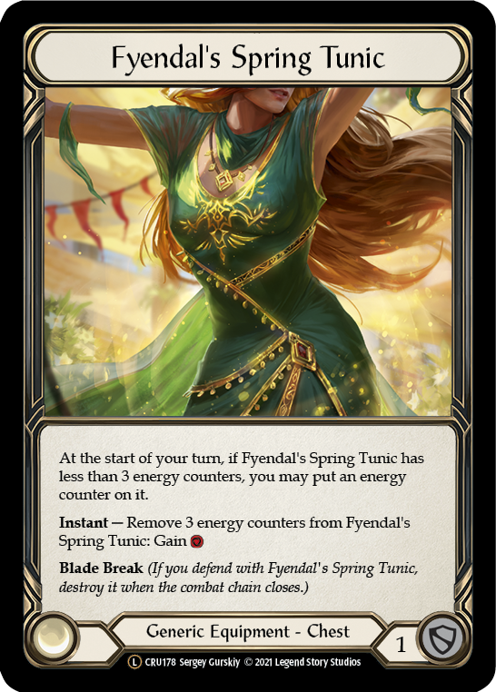 Fyendal's Spring Tunic CRU178 (Crucible of War)  - Unlimited Edition Normal