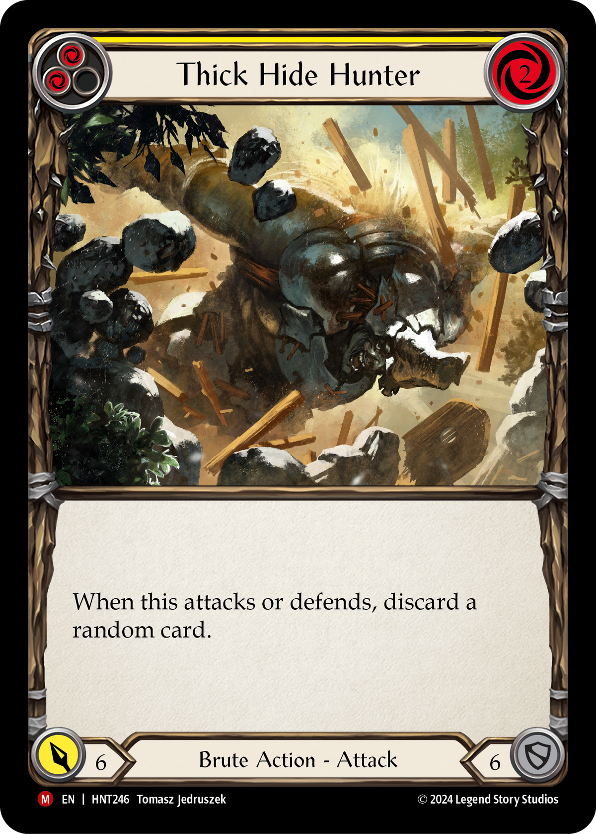 Thick Hide Hunter HNT246 (The Hunted)  - Rainbow Foil