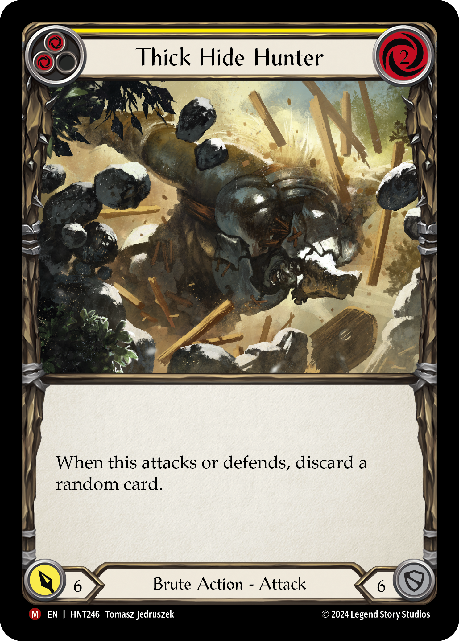 Thick Hide Hunter HNT246 (The Hunted)  - Rainbow Foil