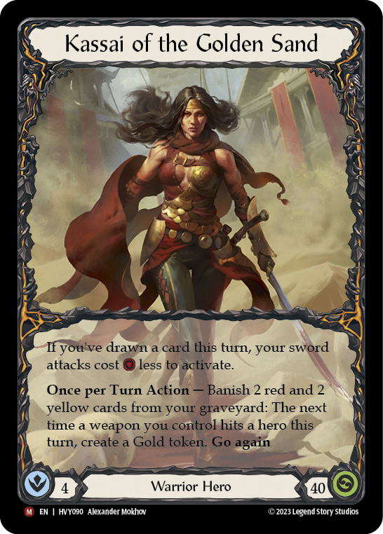 Kassai of the Golden Sand HVY090 (Heavy Hitters) 