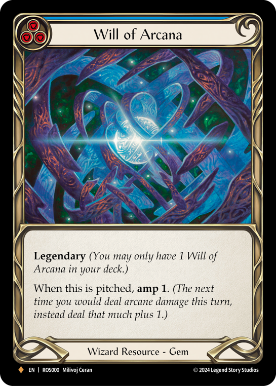 Will of Arcana ROS000 (Rosetta)  - Rainbow Foil