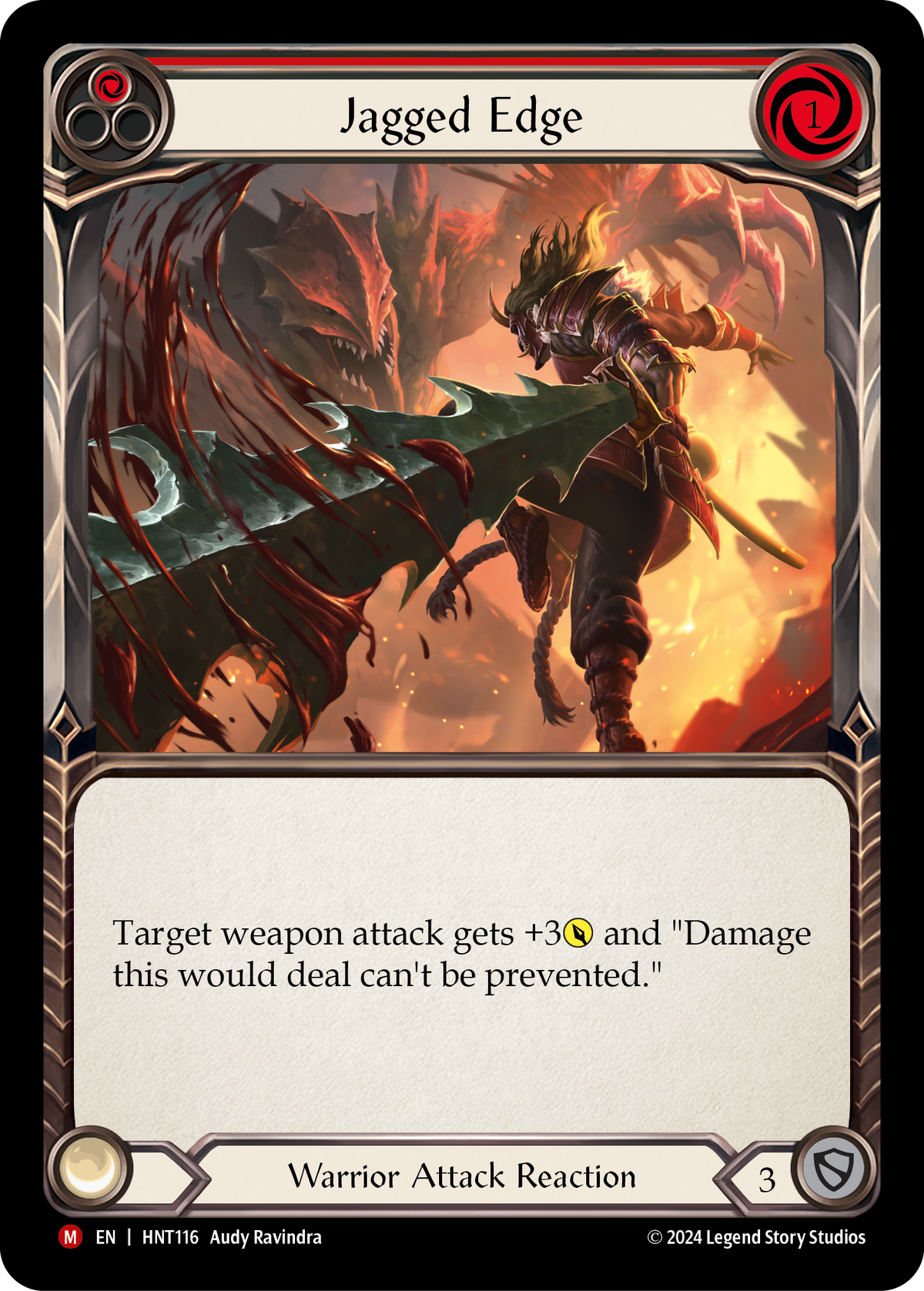 Jagged Edge HNT116 (The Hunted)  - Rainbow Foil