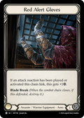 Red Alert Gloves HNT194 (The Hunted)  - Cold Foil