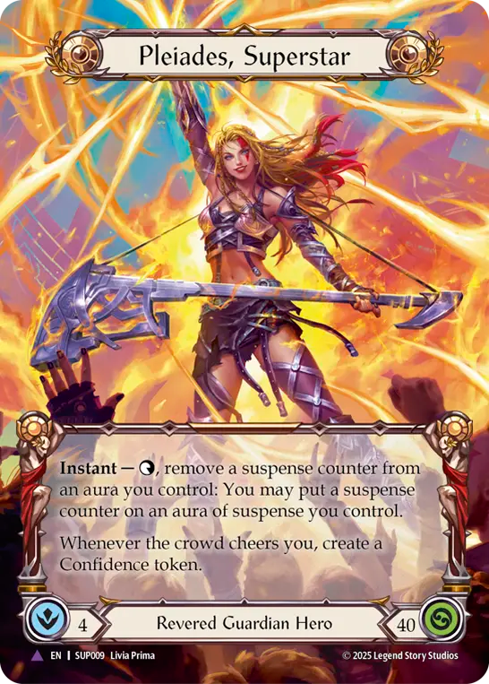 Pleiades, Superstar SUP009 (Super Slam)  - Cold Foil
