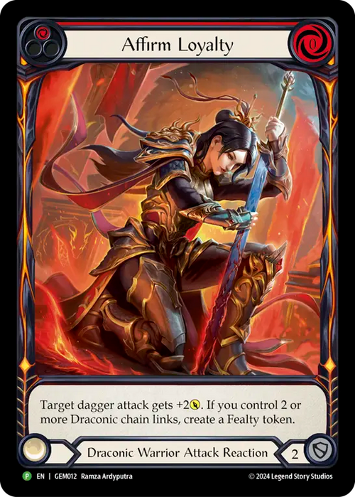 Affirm Loyalty GEM012 (GEM Pack 1)  - Rainbow Foil