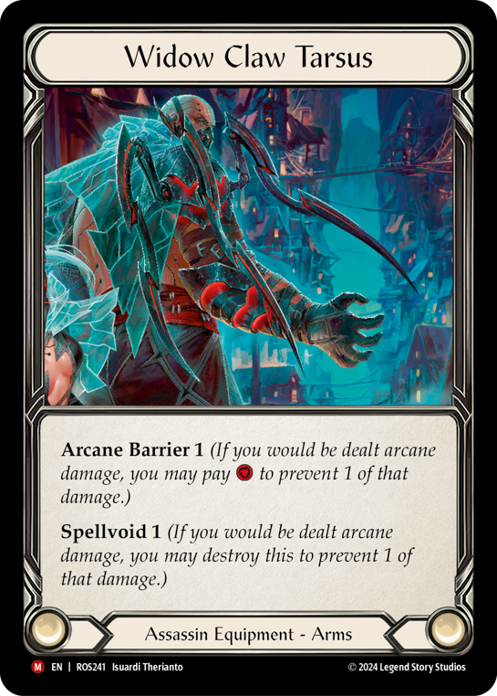 Widow Claw Tarsus ROS241 (Rosetta)  - Cold Foil