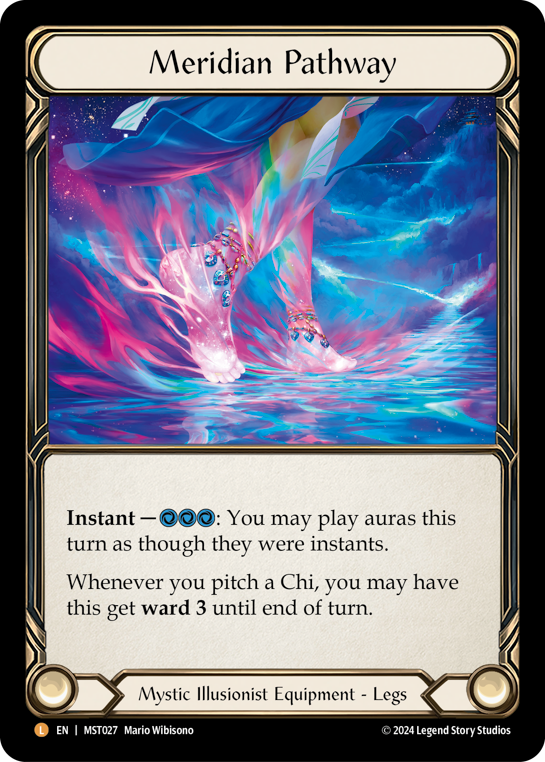 Meridian Pathway MST027 (Part the Mistveil)  - Rainbow Foil