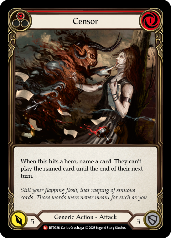 Censor DTD226 (Dusk till Dawn)  - Rainbow Foil