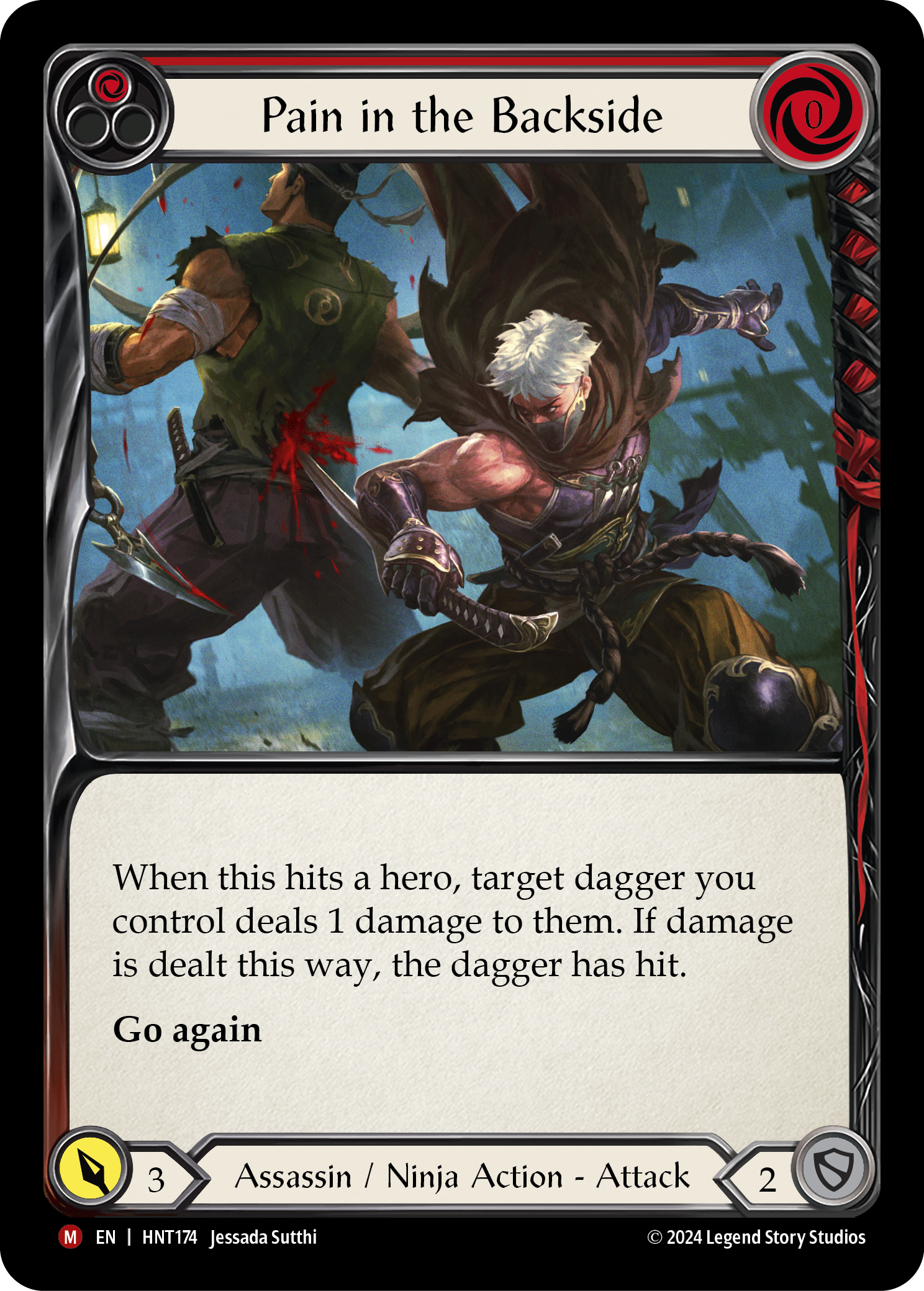 Pain in the Backside HNT174 (The Hunted)  - Rainbow Foil