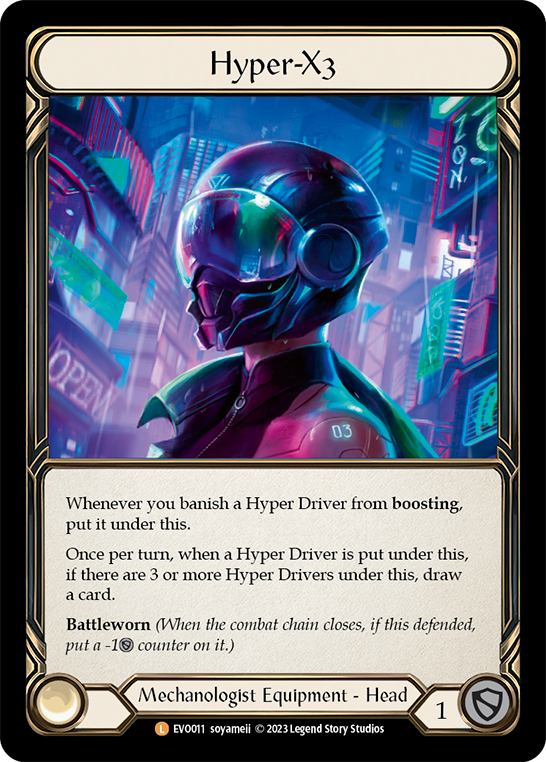 Hyper-X3 EVO011 (Bright Lights)  - Rainbow Foil