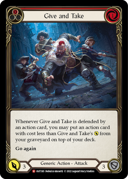 Give and Take OUT185 (Outsiders) 
