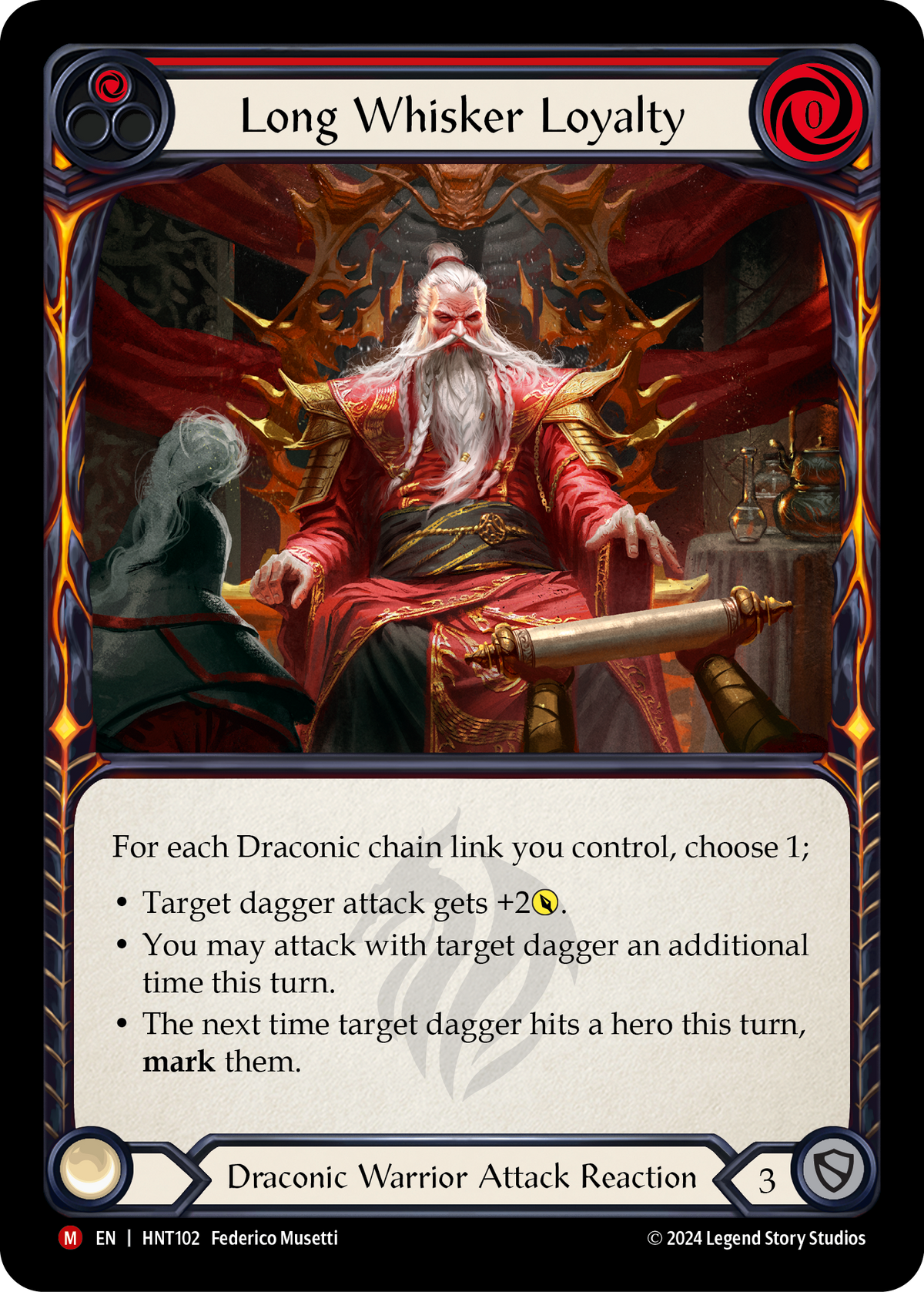 Long Whisker Loyalty HNT102 (The Hunted)  - Rainbow Foil