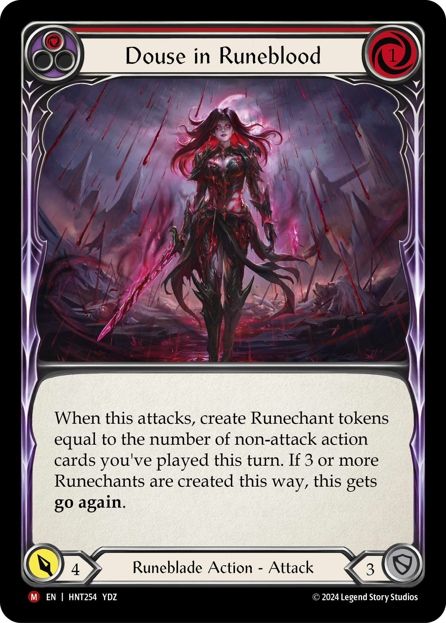 Douse in Runeblood HNT254 (The Hunted) 
