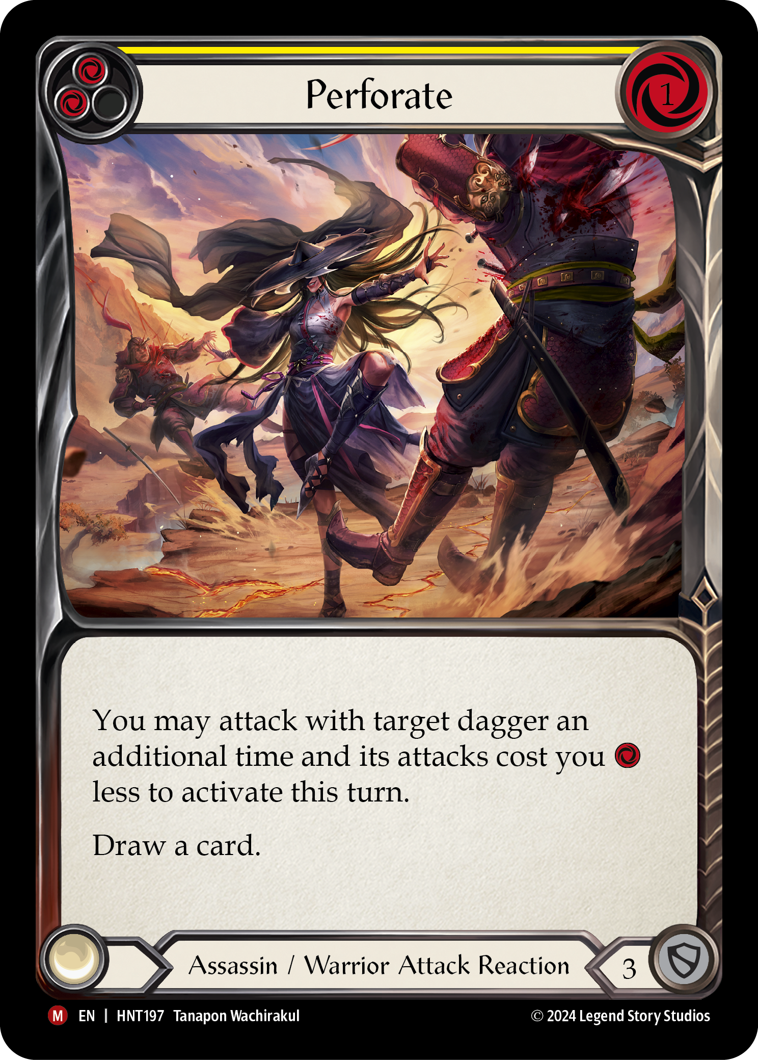 Perforate HNT197 (The Hunted)  - Rainbow Foil