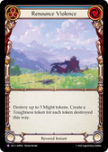 Renounce Violence SUP025 (Super Slam)  - Rainbow Foil