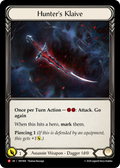 Hunter's Klaive HNT009 (The Hunted)  - Cold Foil
