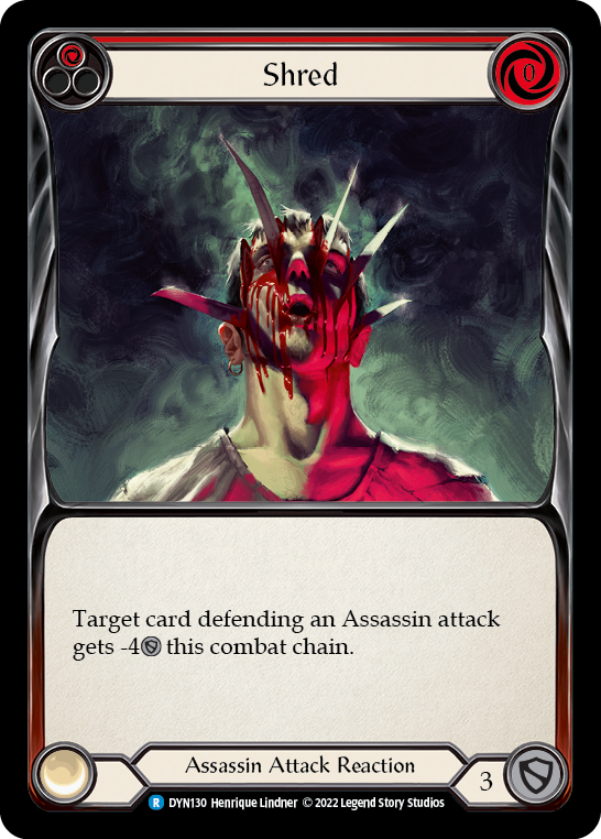Shred DYN130 (Dynasty)  - Rainbow Foil