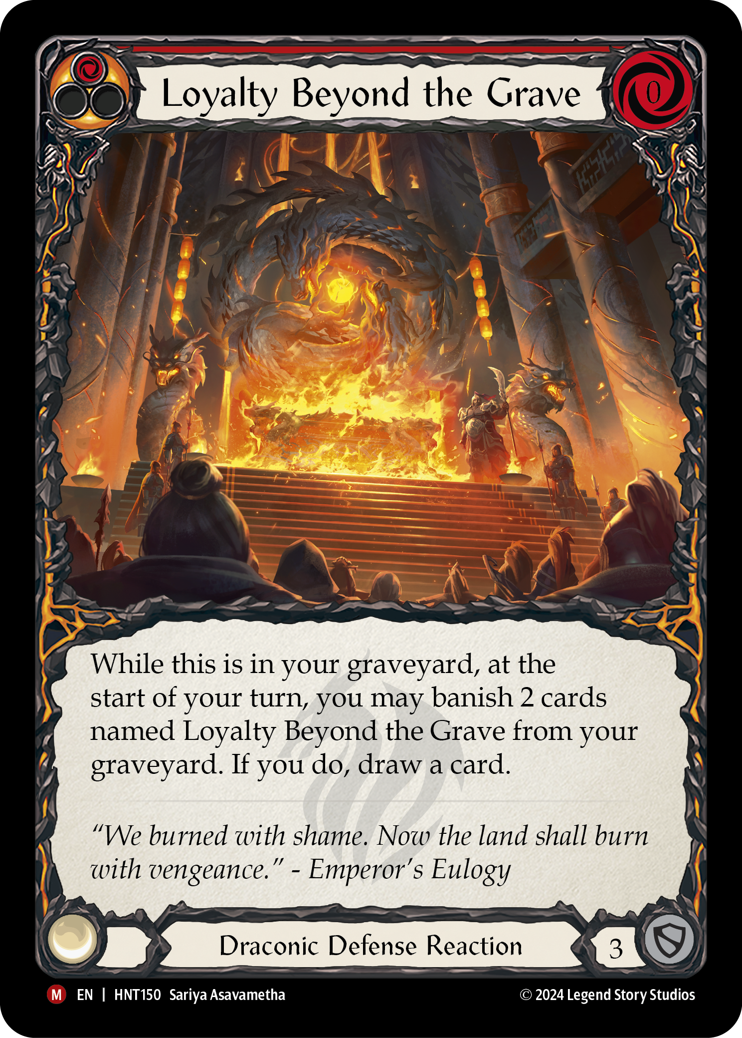 Loyalty Beyond the Grave HNT150 (The Hunted)  - Rainbow Foil