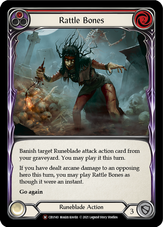 Rattle Bones CRU143 (Crucible of War)  - Unlimited Edition Normal