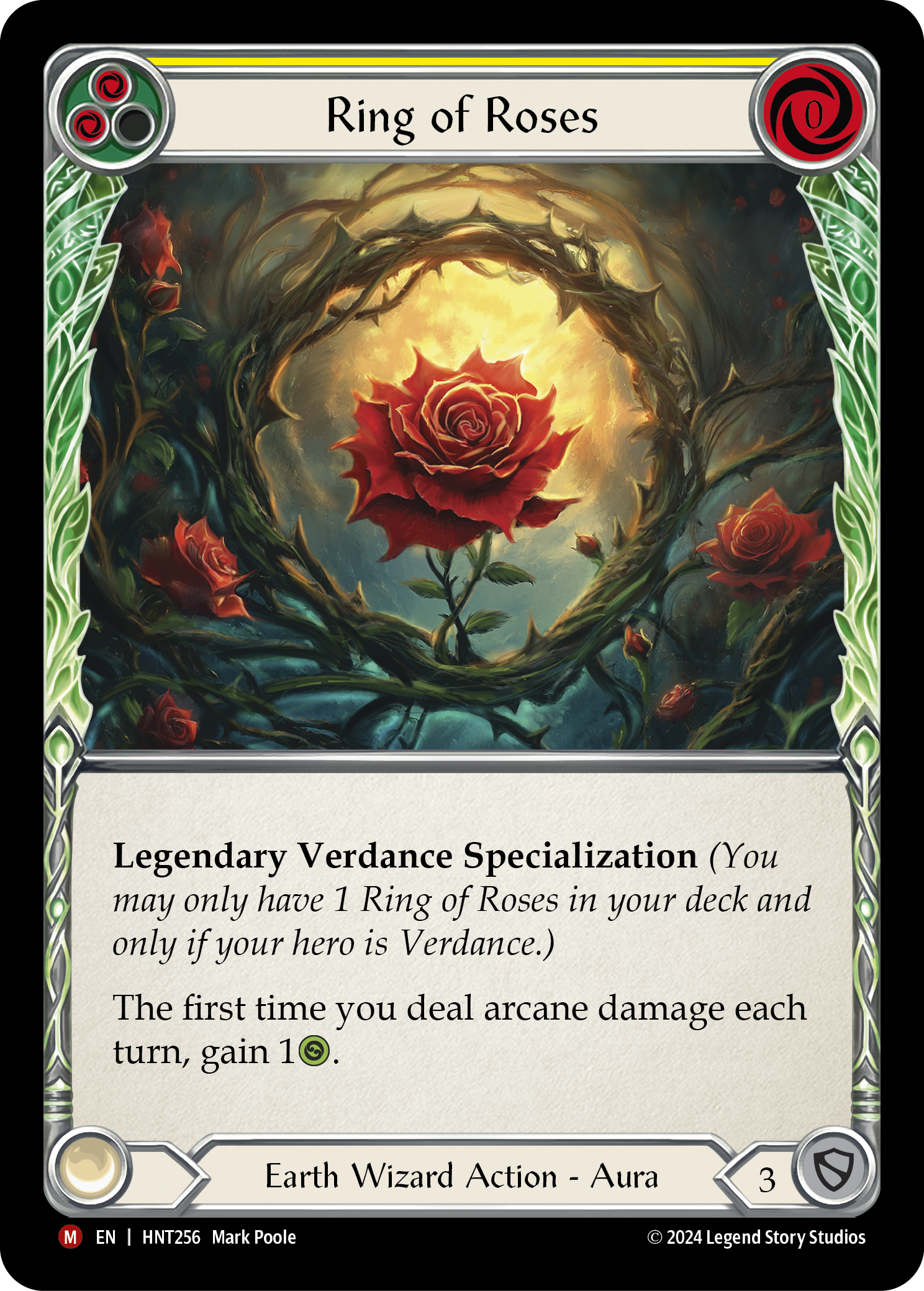 Ring of Roses HNT256 (The Hunted)  - Cold Foil
