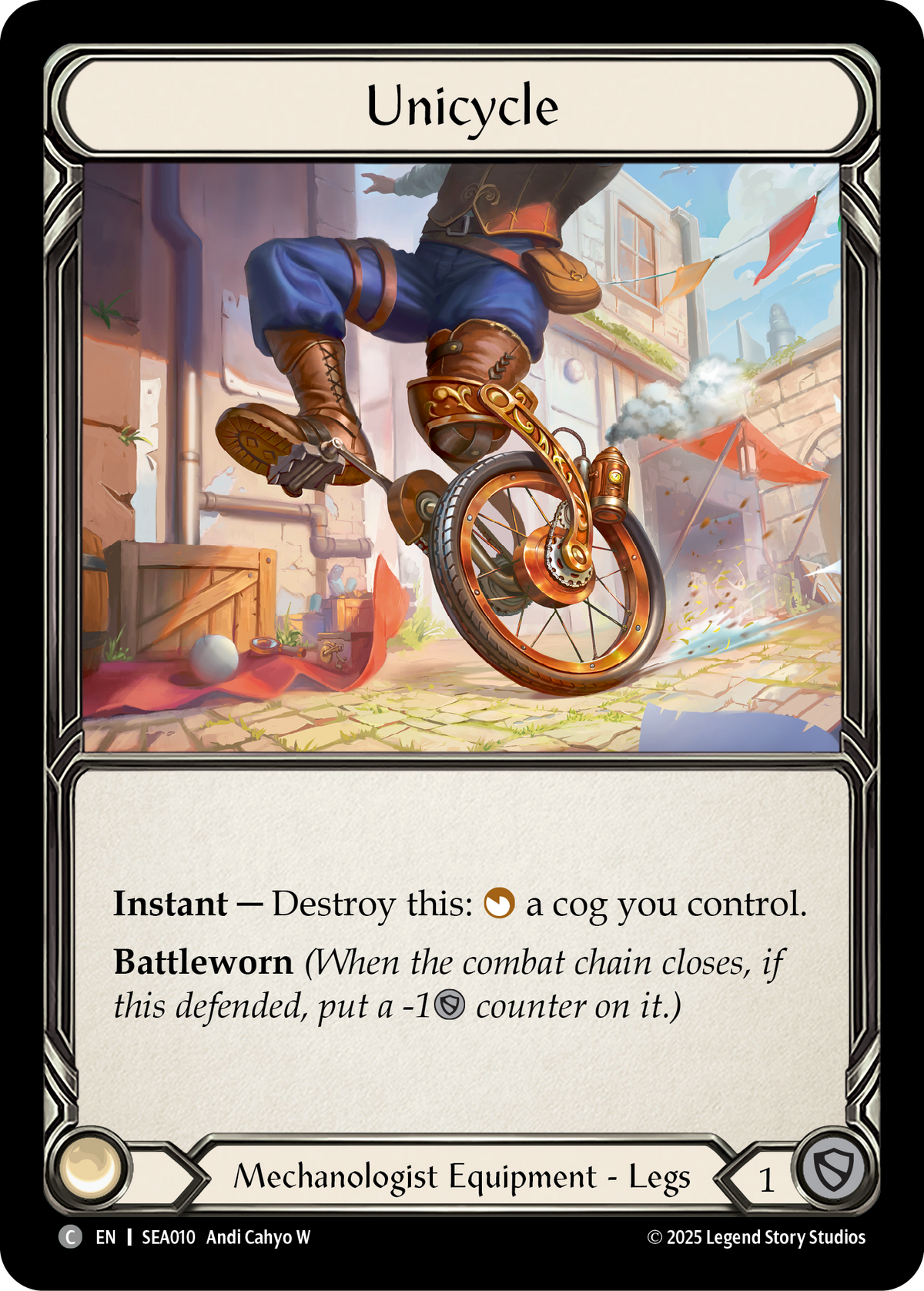 Unicycle SEA010 (High Seas)  - Cold Foil