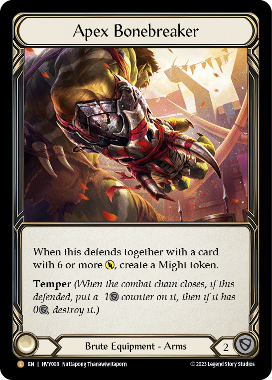 Apex Bonebreaker HVY008 (Heavy Hitters)  - Rainbow Foil