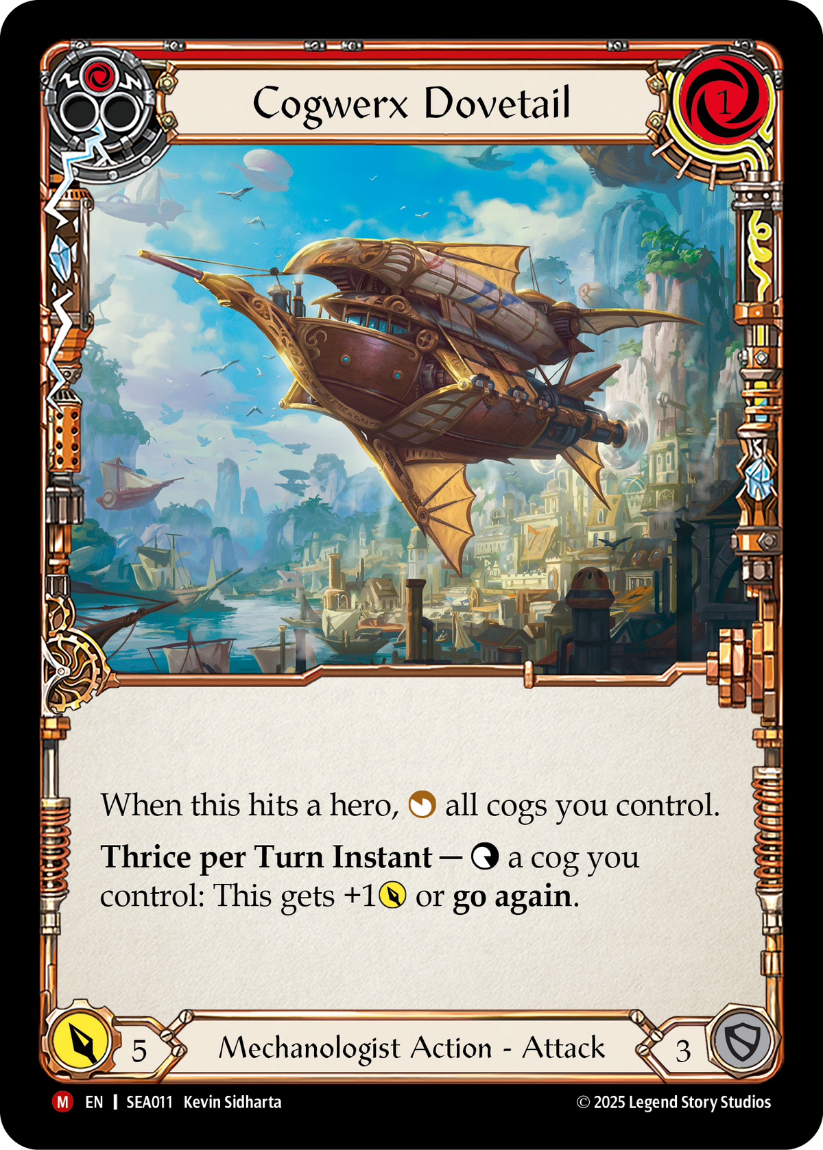 Cogwerx Dovetail SEA011 (High Seas) 