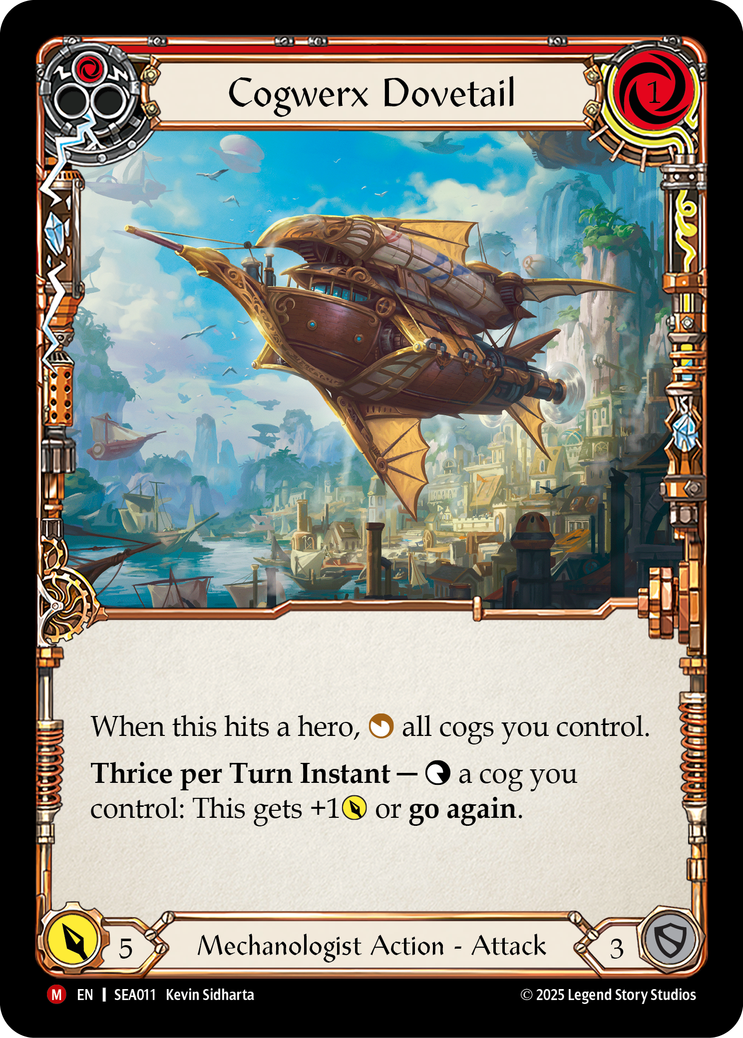 Cogwerx Dovetail SEA011 (High Seas) 