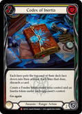Codex of Inertia OUT161 (Outsiders) 