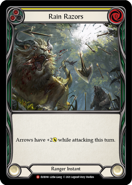 Rain Razors EVR090 (Everfest)  - 1st Edition Rainbow Foil