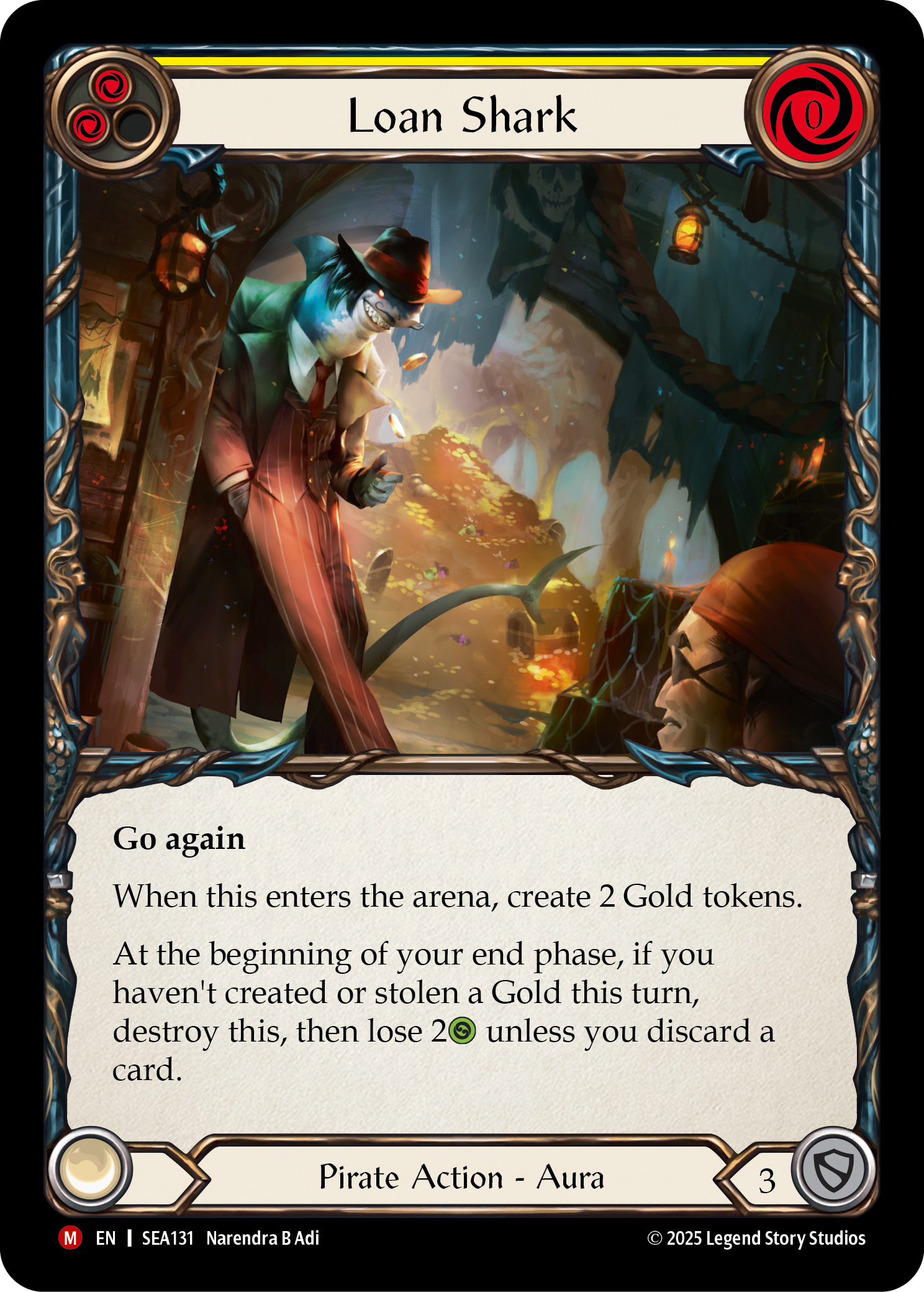 Loan Shark SEA131 (High Seas)  - Rainbow Foil
